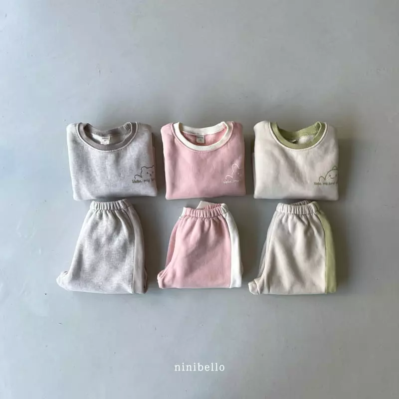Ninibello - Korean Children Fashion - #discoveringself - Friends Top Bottom Set