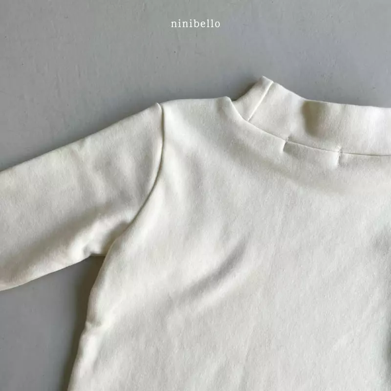 Ninibello - Korean Children Fashion - #fashionkids - Pock Dack Half Turtleneck Tee - 5