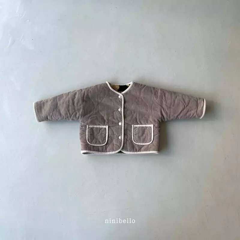 Ninibello - Korean Children Fashion - #kidsstore - Bbogle Bear Reversible Jacket - 2