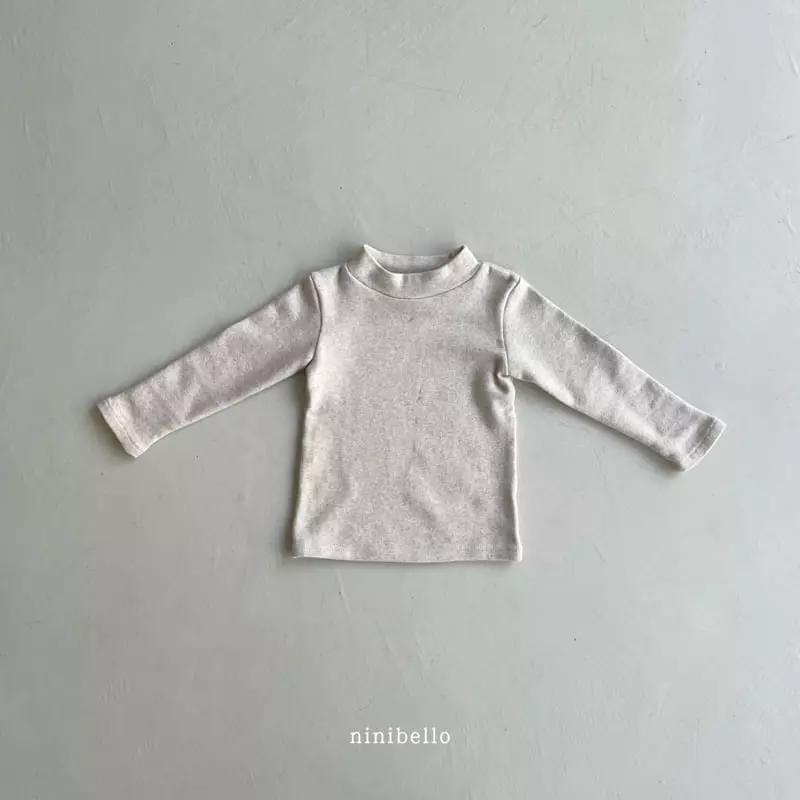 Ninibello - Korean Children Fashion - #kidzfashiontrend - Pock Dack Half Turtleneck Tee - 8