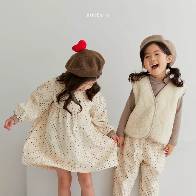 Ninibello - Korean Children Fashion - #kidzfashiontrend - Double Dot One-piece - 7