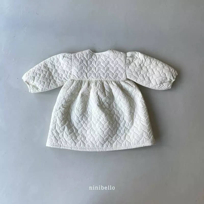 Ninibello - Korean Children Fashion - #kidzfashiontrend - Heart Padding ONE-piece - 6