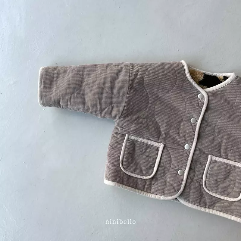 Ninibello - Korean Children Fashion - #kidzfashiontrend - Bbogle Bear Reversible Jacket - 3