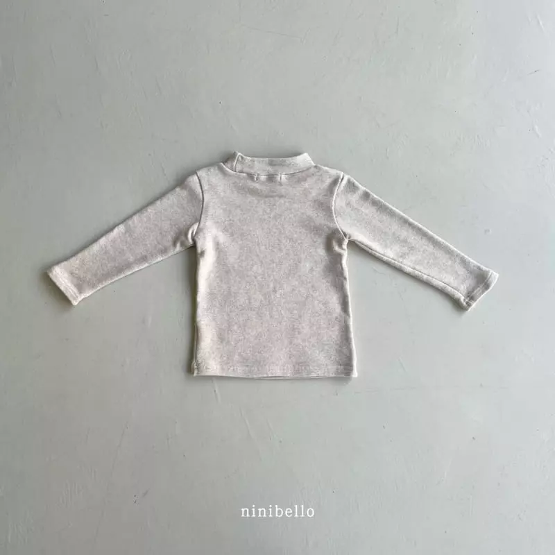 Ninibello - Korean Children Fashion - #littlefashionista - Pock Dack Half Turtleneck Tee - 10