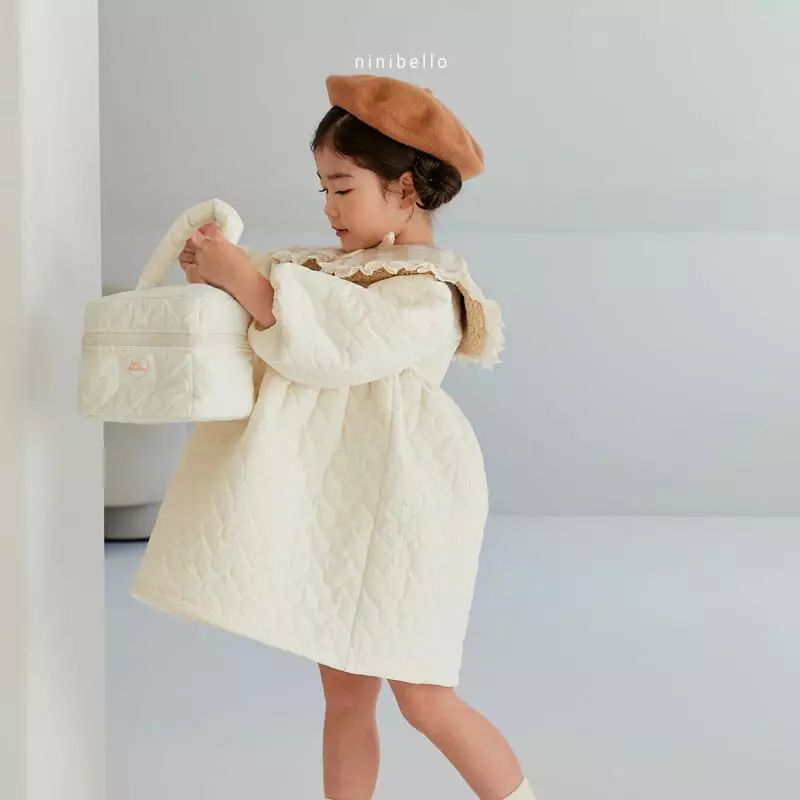 Ninibello - Korean Children Fashion - #littlefashionista - Heart Padding ONE-piece - 8
