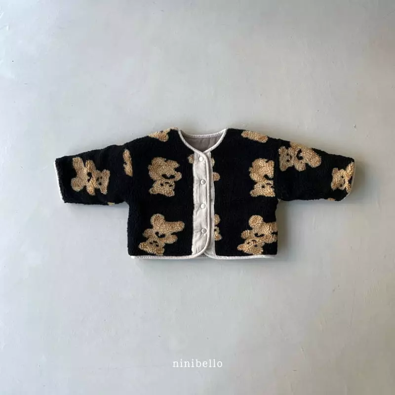 Ninibello - Korean Children Fashion - #littlefashionista - Bbogle Bear Reversible Jacket - 5