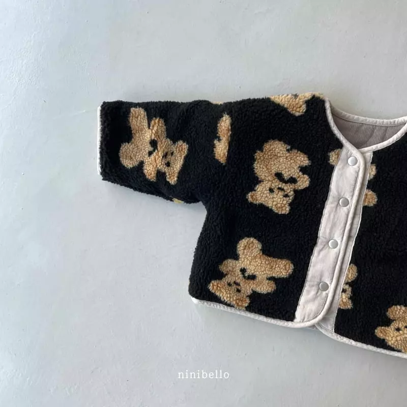 Ninibello - Korean Children Fashion - #magicofchildhood - Bbogle Bear Reversible Jacket - 6