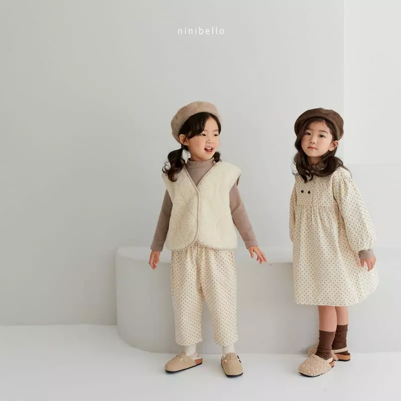 Ninibello - Korean Children Fashion - #minifashionista - Double Dot One-piece - 11