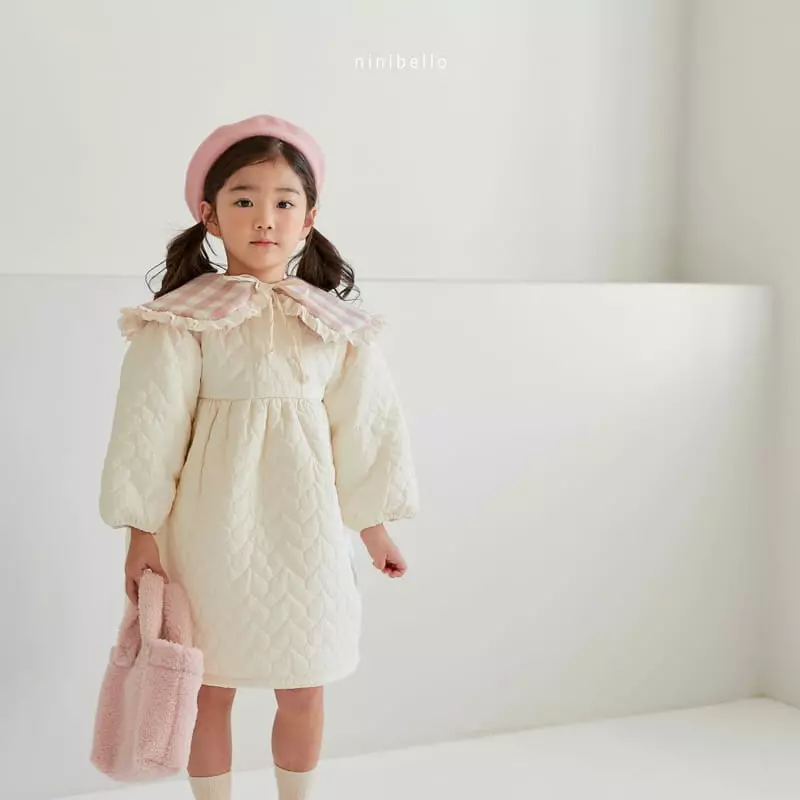 Ninibello - Korean Children Fashion - #minifashionista - Heart Padding ONE-piece - 10