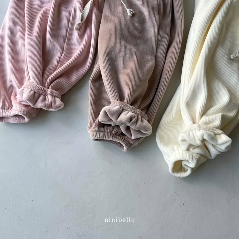 Ninibello - Korean Children Fashion - #prettylittlegirls - Veloure Pants - 10