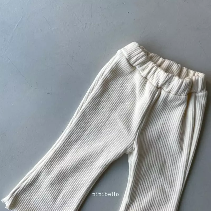 Ninibello - Korean Children Fashion - #prettylittlegirls - Mue Mue Fleece Pants - 8
