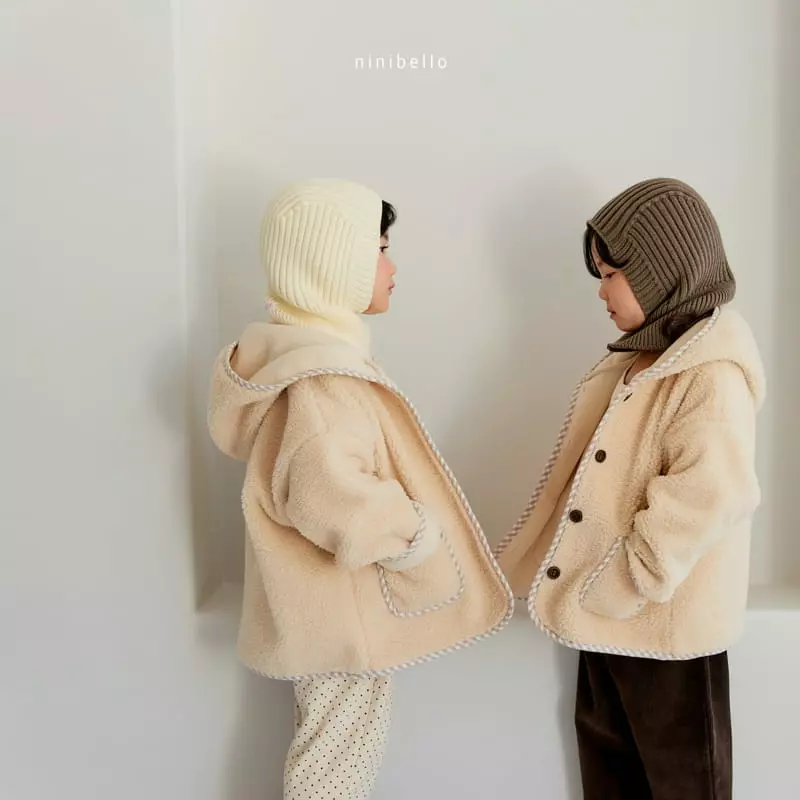 Ninibello - Korean Children Fashion - #toddlerclothing - Cozy Fleece Jacket - 9