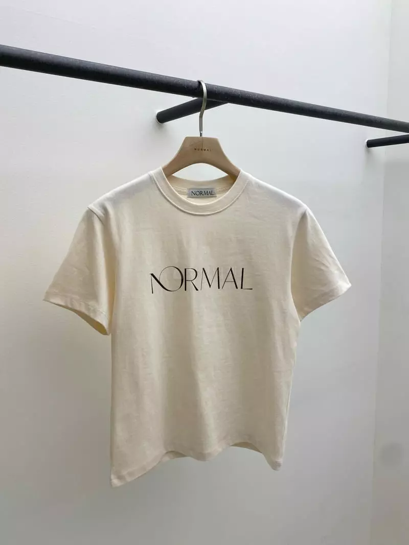 Normal - Korean Women Fashion - #momslook - Nomal Tee - 11