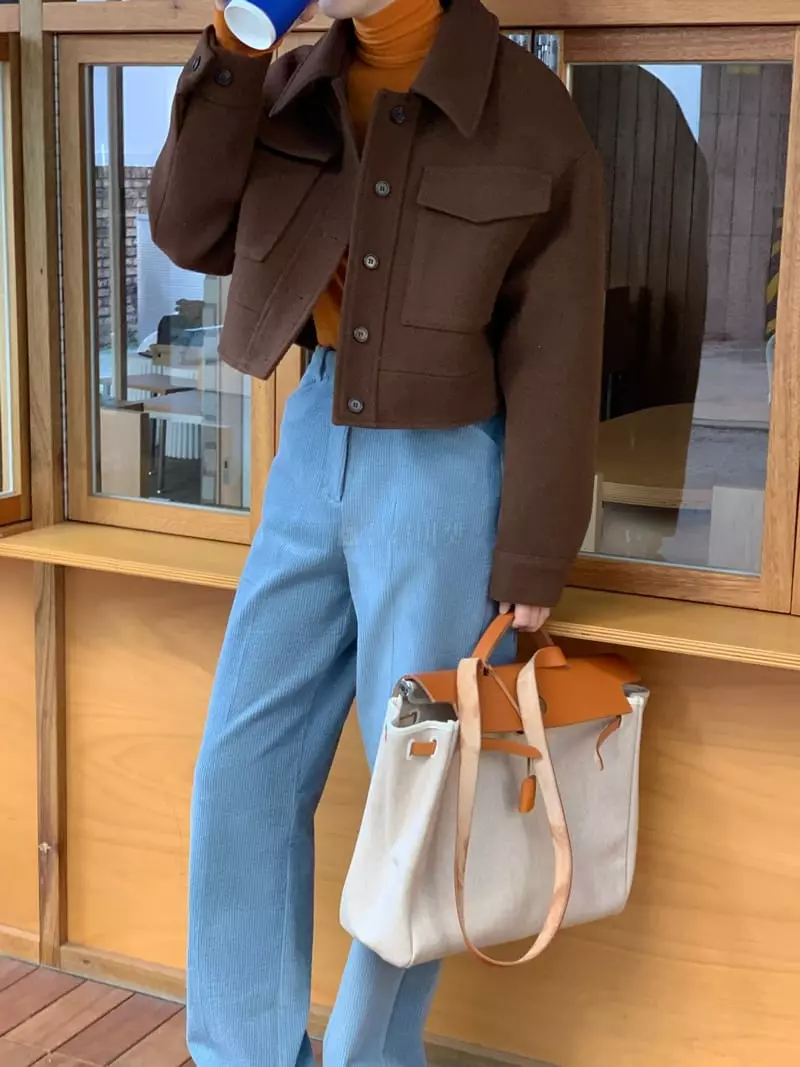 Normal - Korean Women Fashion - #momslook - Notied Jacket - 3