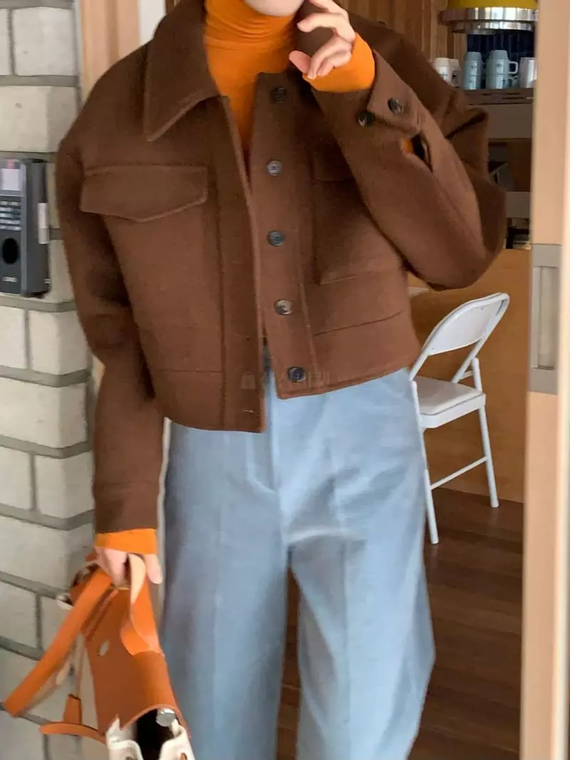 Normal - Korean Women Fashion - #momslook - Notied Jacket - 5