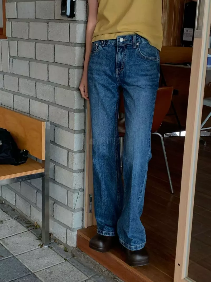 Normal - Korean Women Fashion - #momslook - Row Jeans