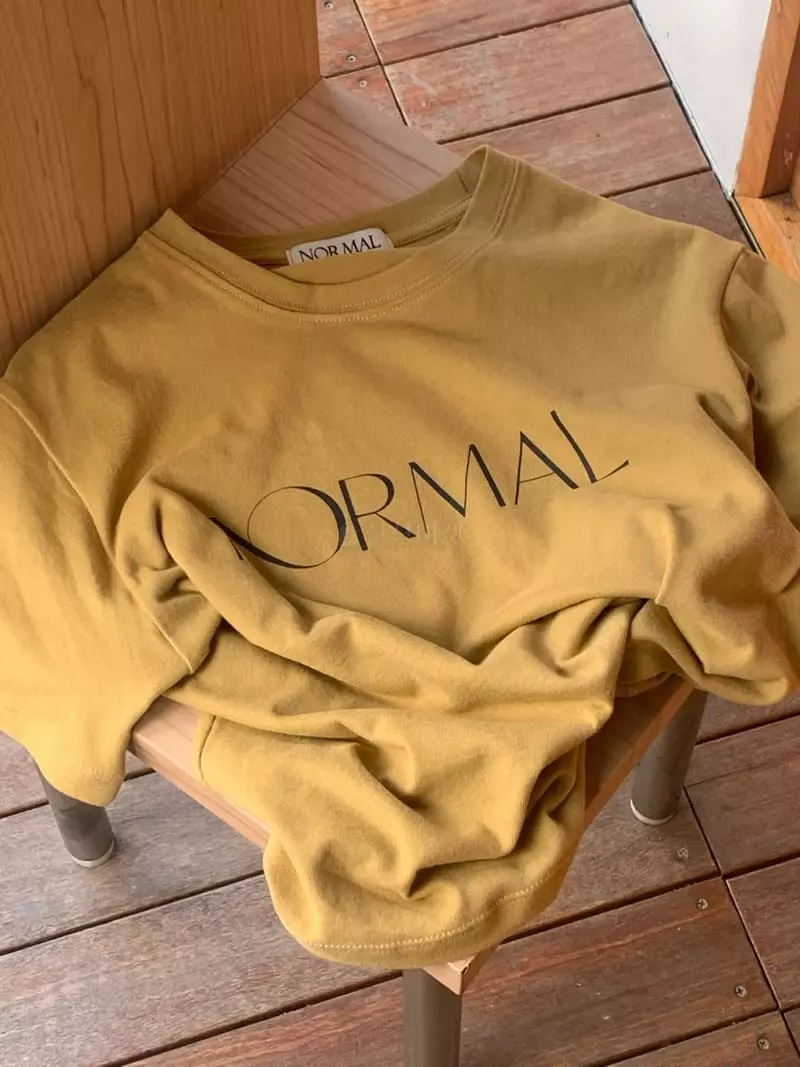 Normal - Korean Women Fashion - #romanticstyle - Nomal Tee - 5