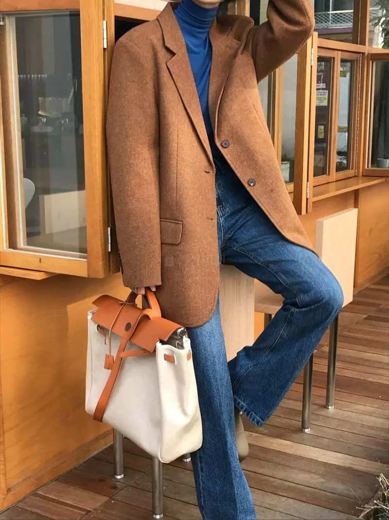 Normal - Korean Women Fashion - #romanticstyle - Shuttle Jacket - 2