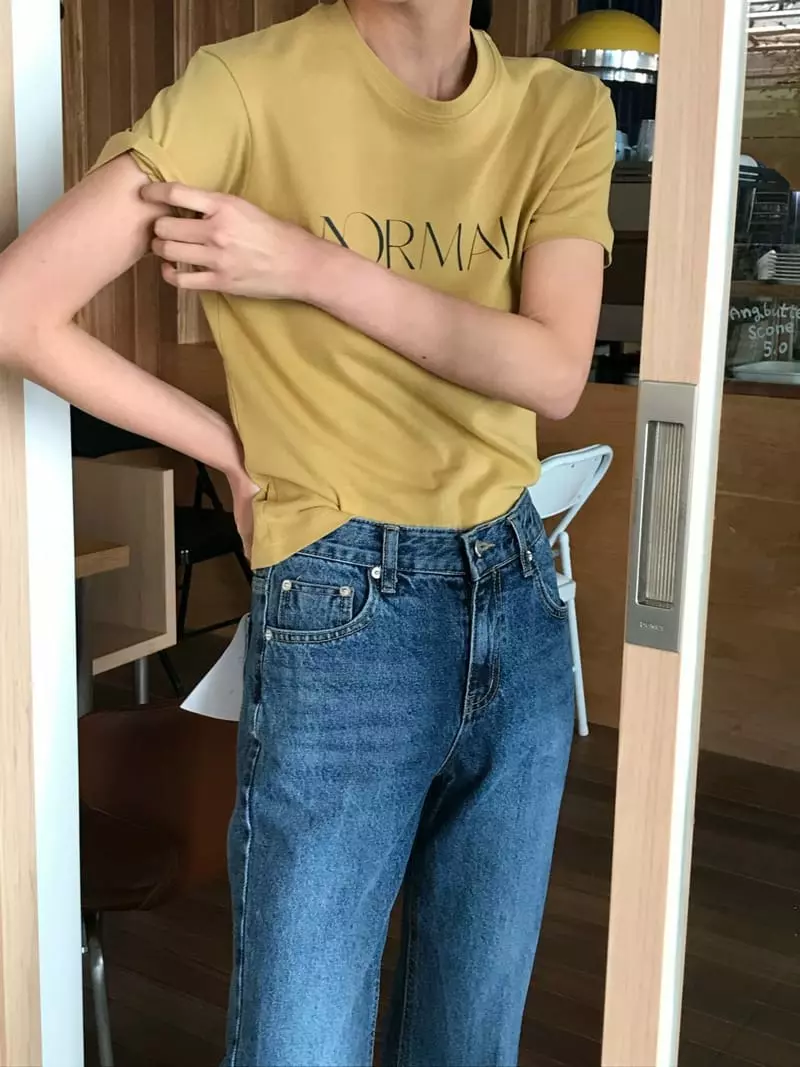Normal - Korean Women Fashion - #shopsmall - Nomal Tee - 6