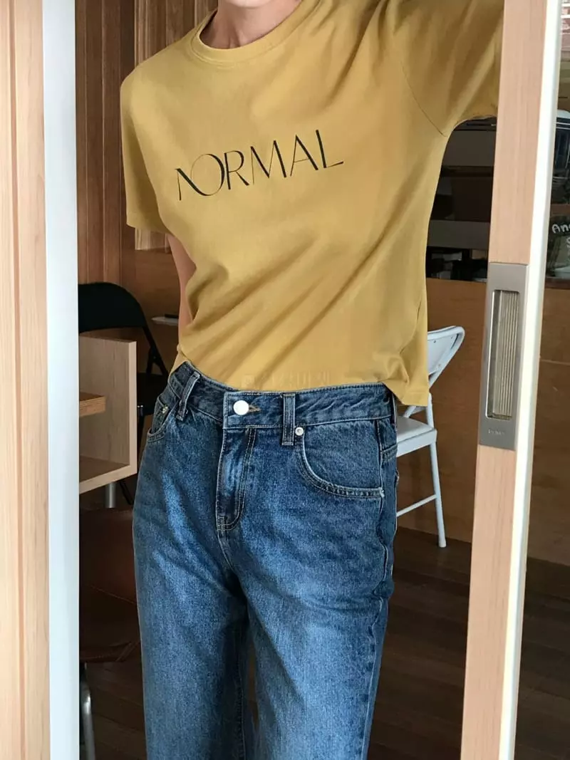 Normal - Korean Women Fashion - #thatsdarling - Nomal Tee - 7