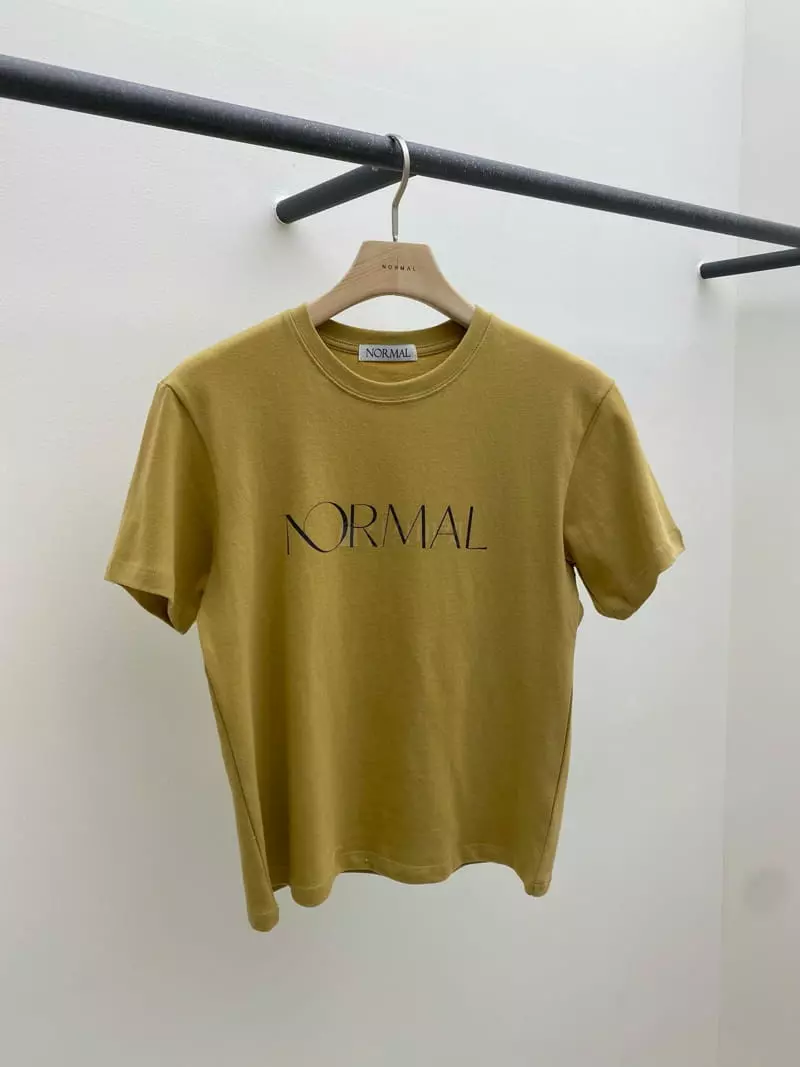 Normal - Korean Women Fashion - #womensfashion - Nomal Tee - 12