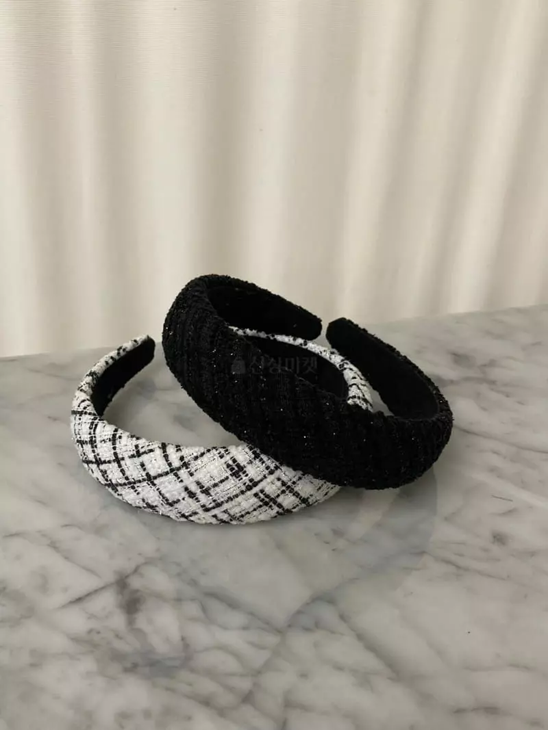 Nouveau - Korean Women Fashion - #momslook - Sha Twid Hairband - 5