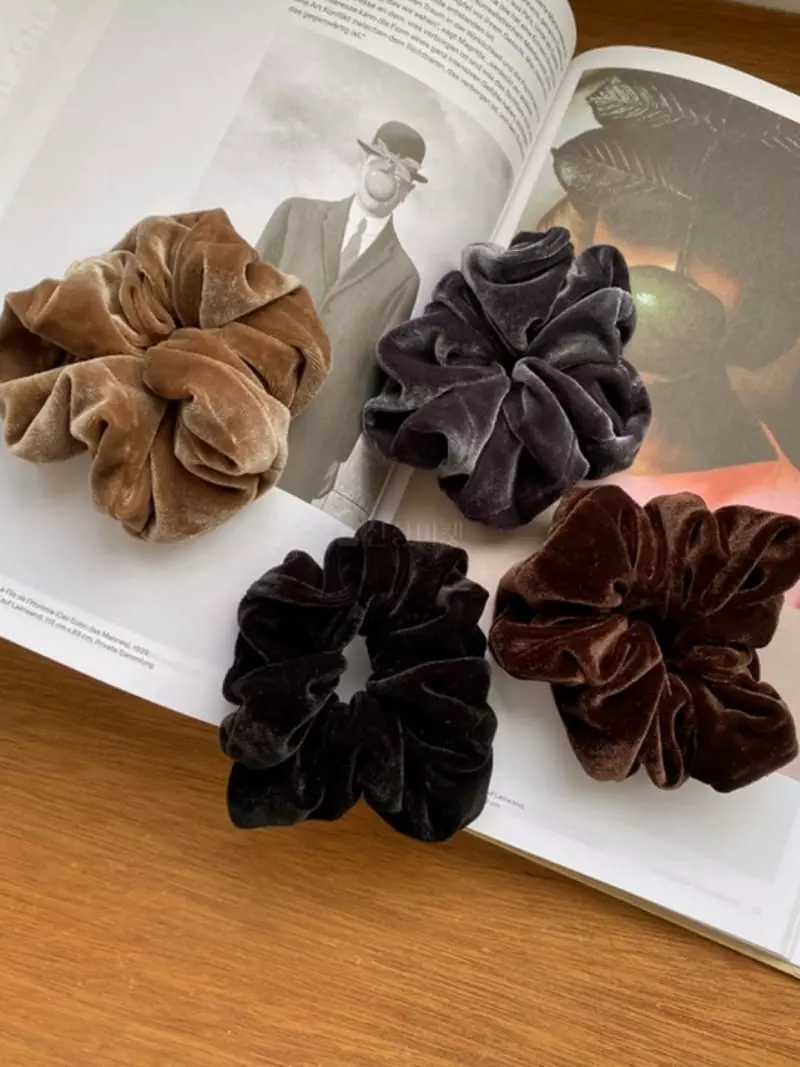 Nouveau - Korean Women Fashion - #womensfashion - Velvet Hairband - 4