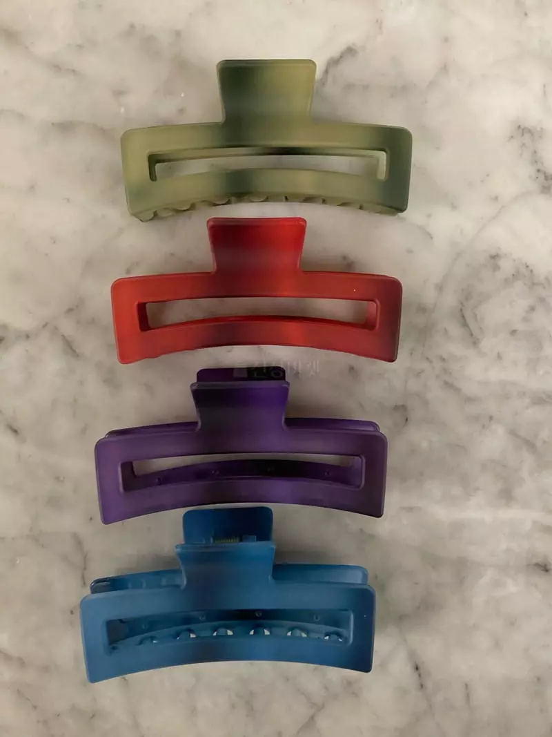 Nouveau - Korean Women Fashion - #momslook - Mood Two Tone Big Hairpin