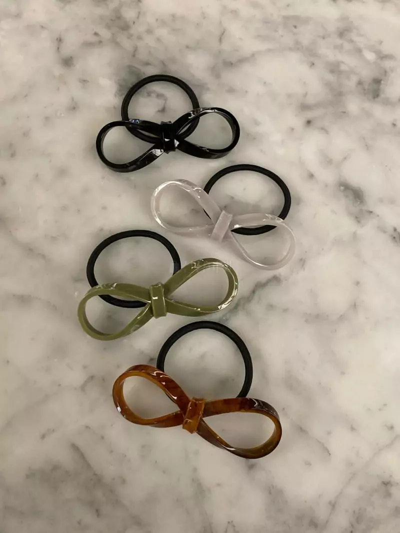 Nouveau - Korean Women Fashion - #romanticstyle - Eight Ribbon Hairring - 2