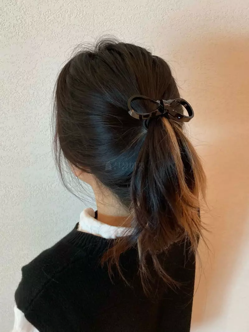 Nouveau - Korean Women Fashion - #shopsmall - Eight Ribbon Hairring - 4