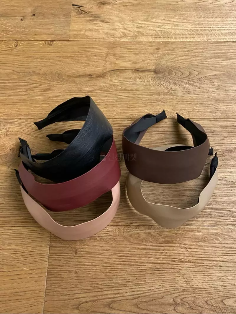 Nouveau - Korean Women Fashion - #vintageinspired - Natural Leather Hairband - 6