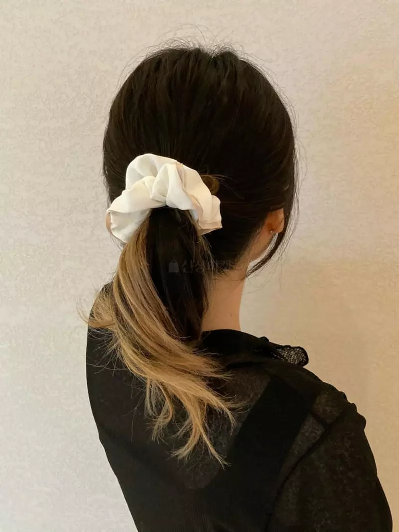 Nouveau - Korean Women Fashion - #vintageinspired - For And Two Tone Hairband - 4