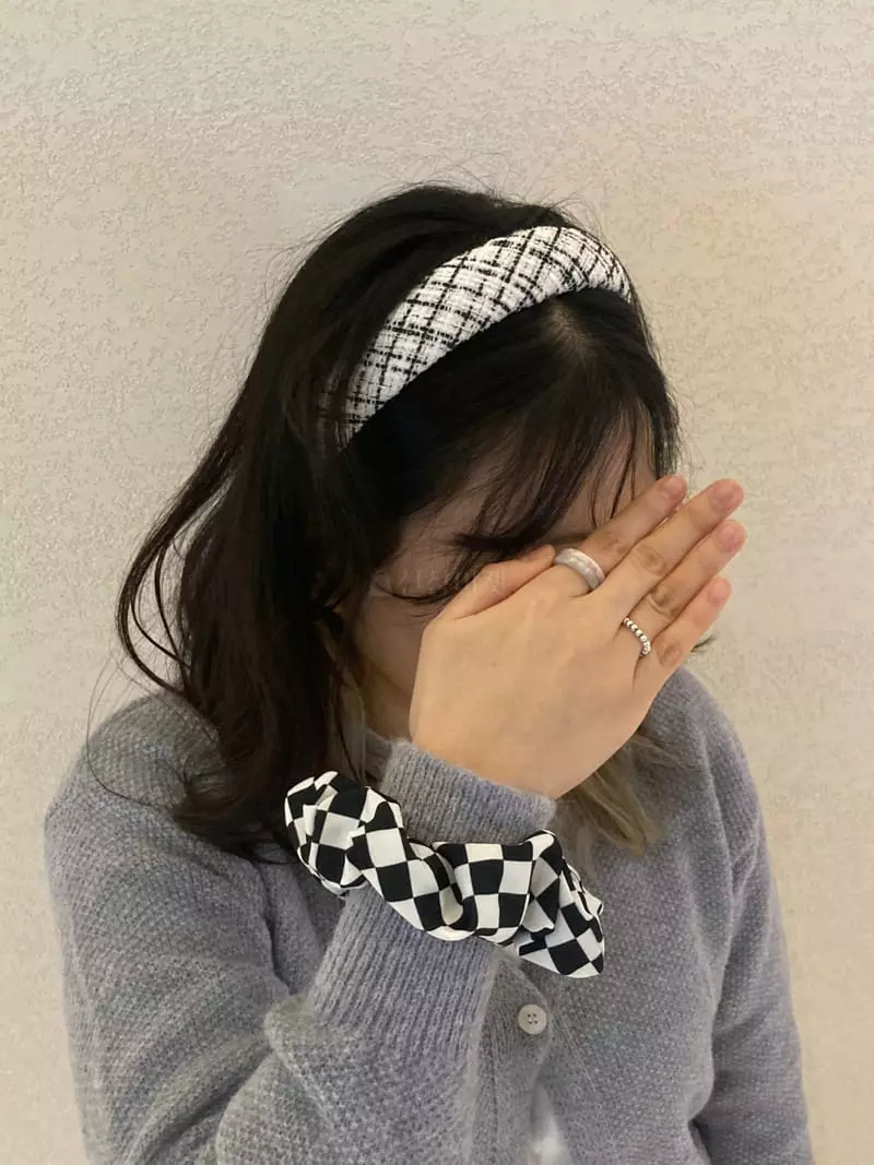 Nouveau - Korean Women Fashion - #momslook - Sha Twid Hairband - 4