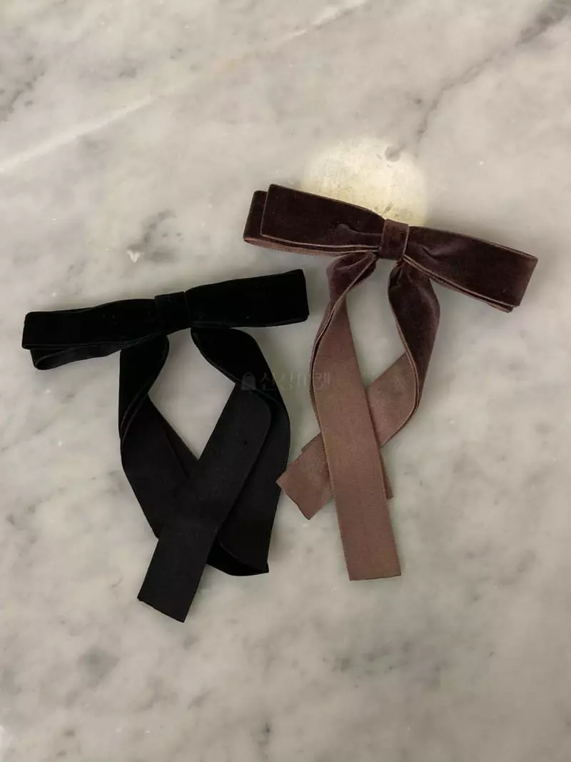 Nouveau - Korean Women Fashion - #womensfashion - Velvet  Hairpin - 2