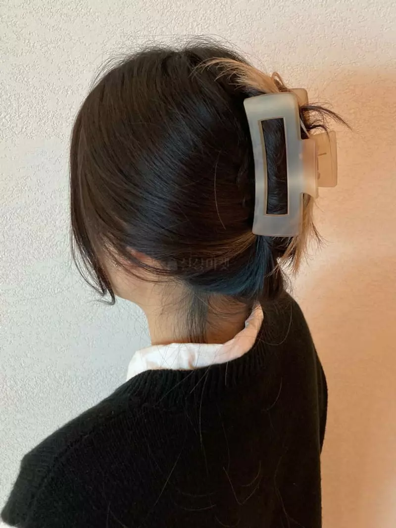 Nouveau - Korean Women Fashion - #womensfashion - Mood Two Tone Hairpin - 3