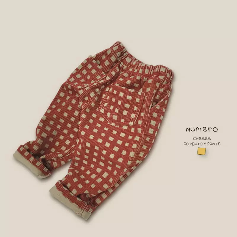 Numero - Korean Children Fashion - #designkidswear - Cheese Corduroy Pants - 3