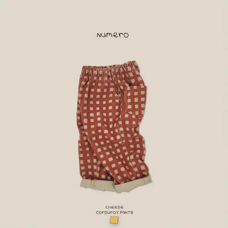 Numero - Korean Children Fashion - #designkidswear - Cheese Corduroy Pants - 4