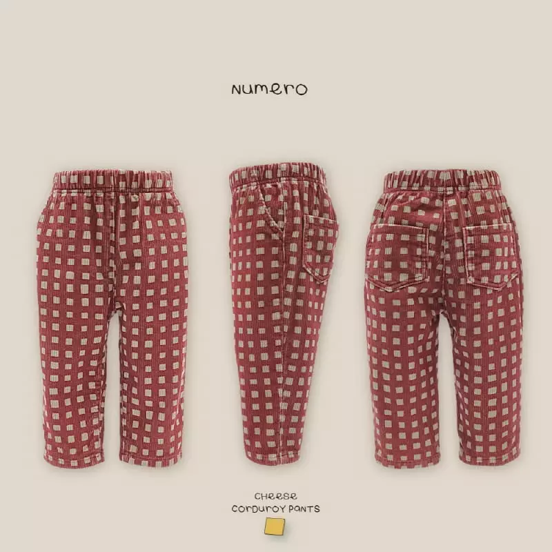 Numero - Korean Children Fashion - #fashionkids - Cheese Corduroy Pants - 5