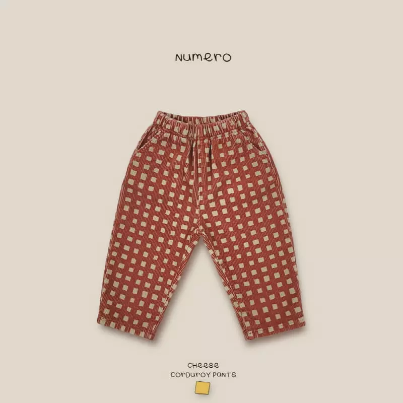 Numero - Korean Children Fashion - #kidsshorts - Cheese Corduroy Pants - 6