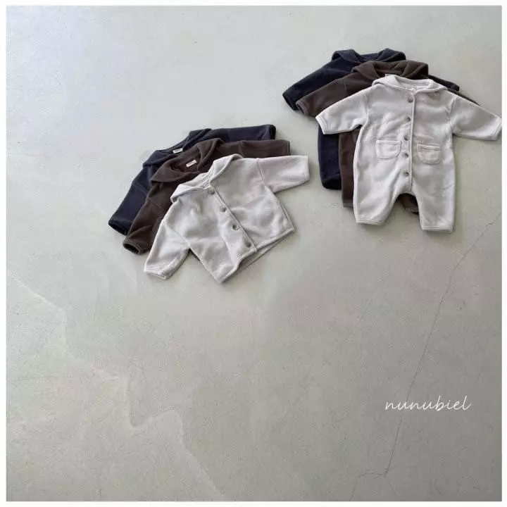 Nunubiel - Korean Baby Fashion - #babyboutique - Beeb Sailor Fleece Bodysuit - 3