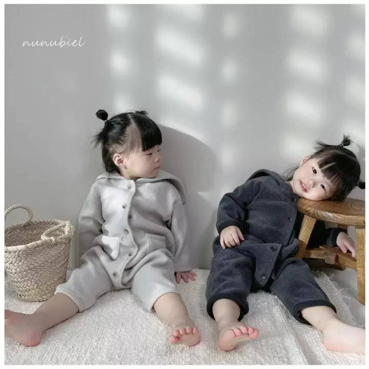 Nunubiel - Korean Baby Fashion - #babyboutique - Beeb Sailor Fleece Bodysuit - 4