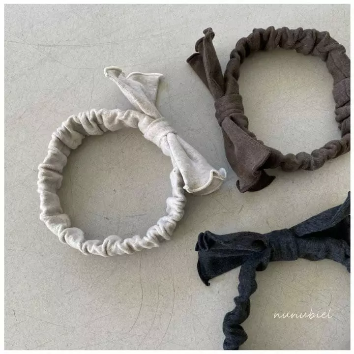 Nunubiel - Korean Baby Fashion - #babyboutique - Bebe Shirring Hairband - 3