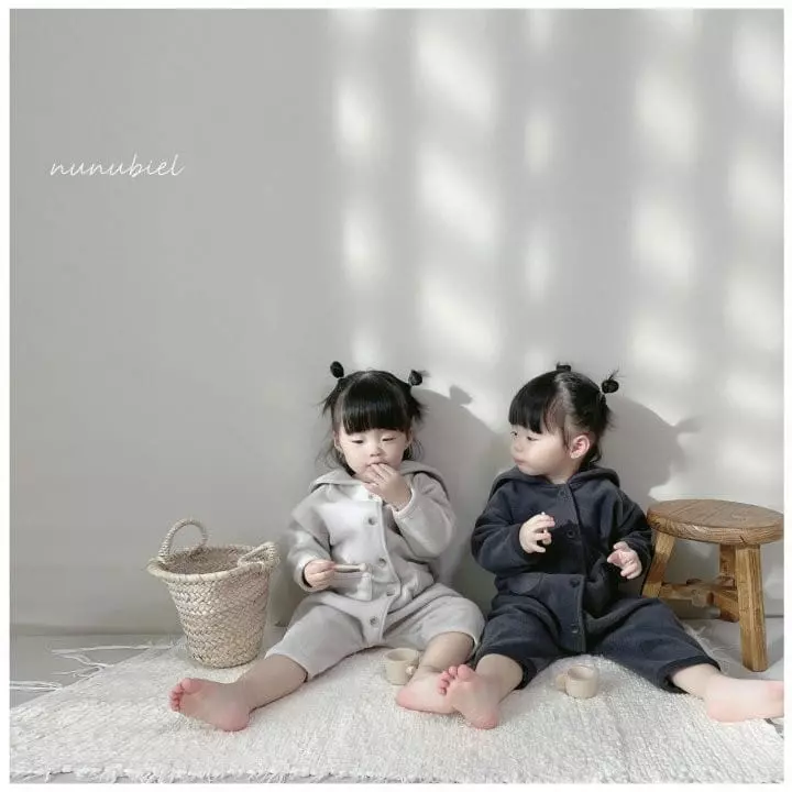 Nunubiel - Korean Baby Fashion - #babyboutiqueclothing - Beeb Sailor Fleece Bodysuit - 5
