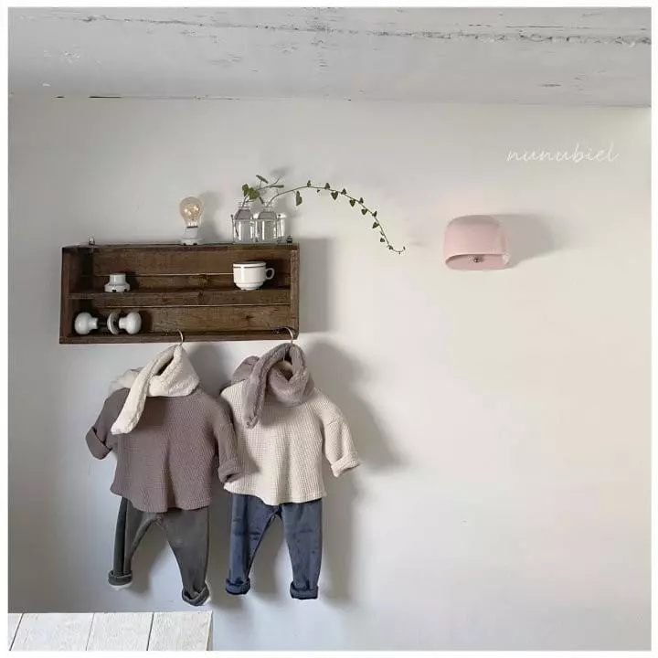 Nunubiel - Korean Baby Fashion - #babyboutiqueclothing - Mink Muffler  - 8