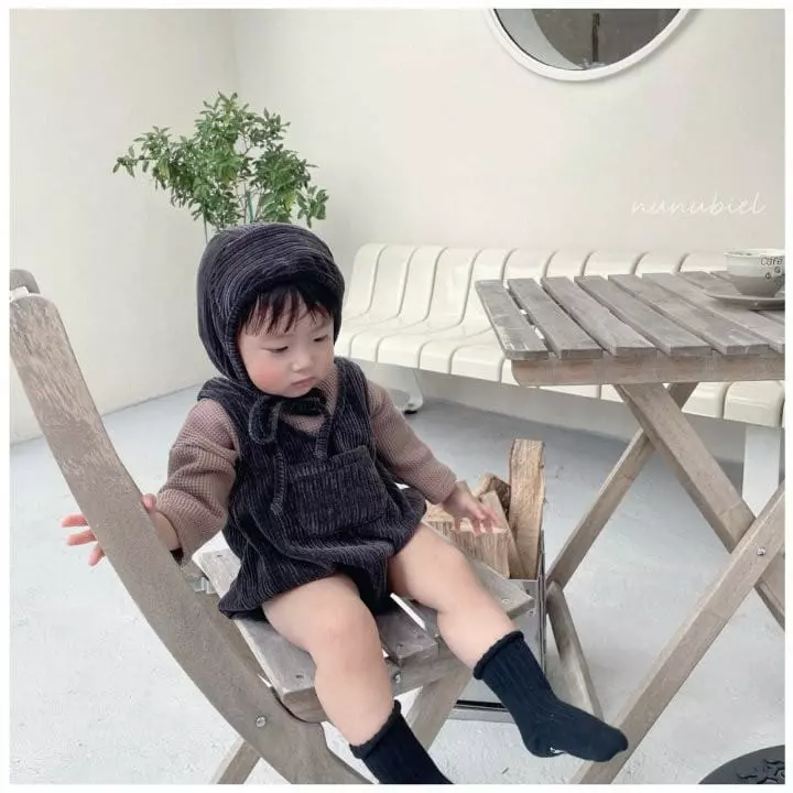 Nunubiel - Korean Baby Fashion - #babyclothing - Bebe Cookie Romper Bonnet Set - 9