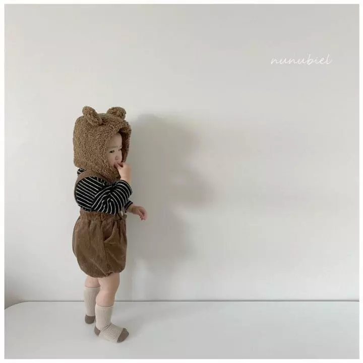 Nunubiel - Korean Baby Fashion - #babyfashion - Bebe Wrinkle Rib Romper - 9