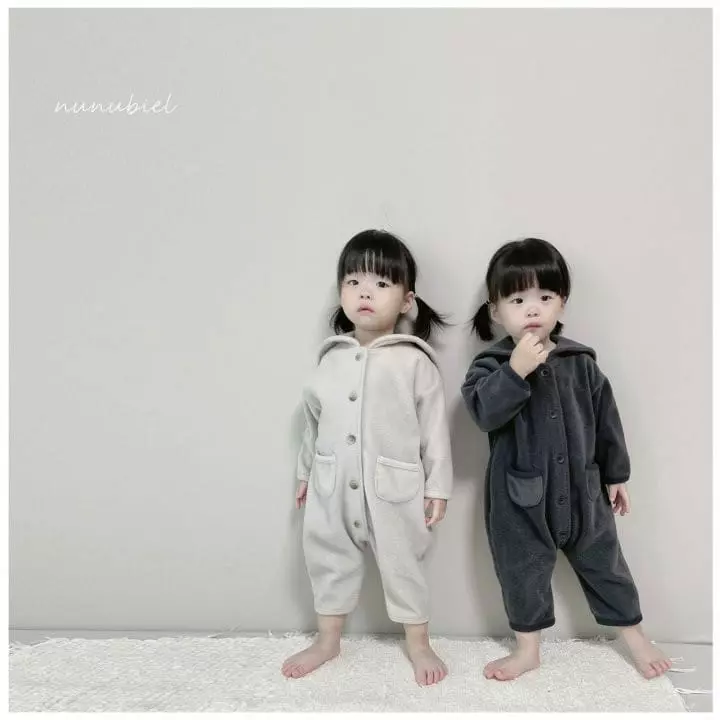 Nunubiel - Korean Baby Fashion - #babyfashion - Beeb Sailor Fleece Bodysuit - 7