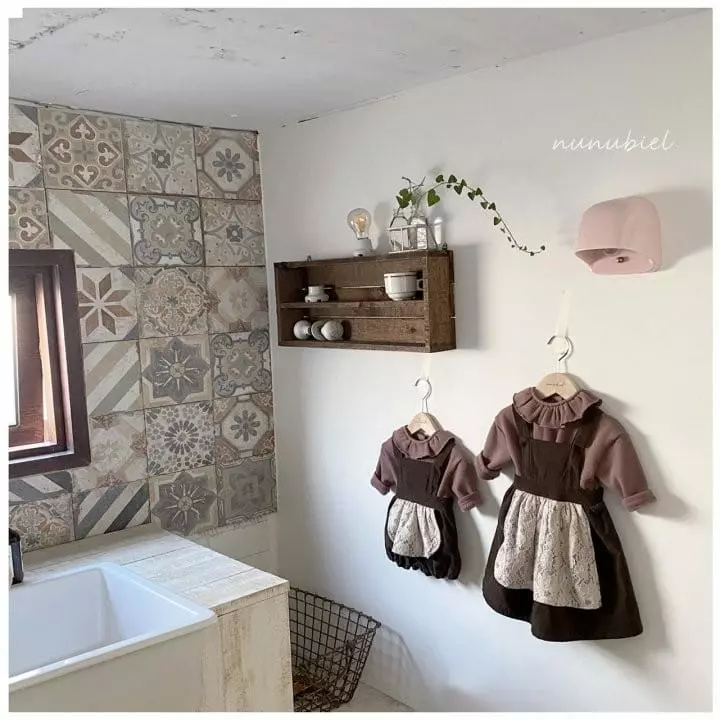 Nunubiel - Korean Baby Fashion - #babyfever - Kid Bebe Mink Frill Tee - 7