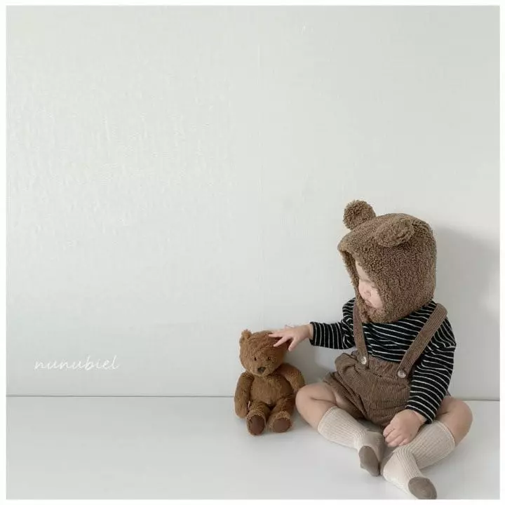 Nunubiel - Korean Baby Fashion - #babyfever - Bebe Wrinkle Rib Romper - 10