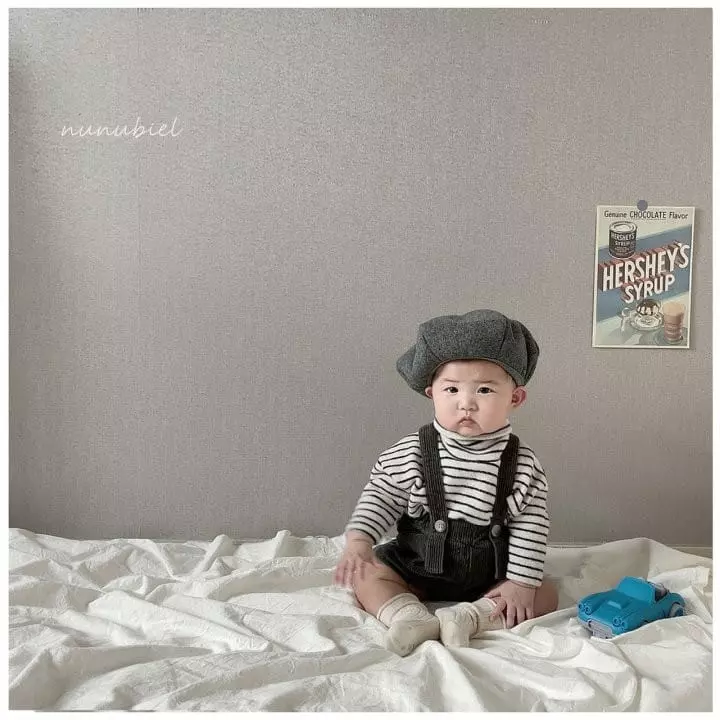 Nunubiel - Korean Baby Fashion - #babylifestyle - Bebe Wrinkle Rib Romper - 12